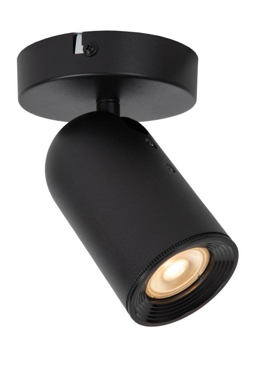 Plafondspot 1x PUNCH - Zwart LCD139580130