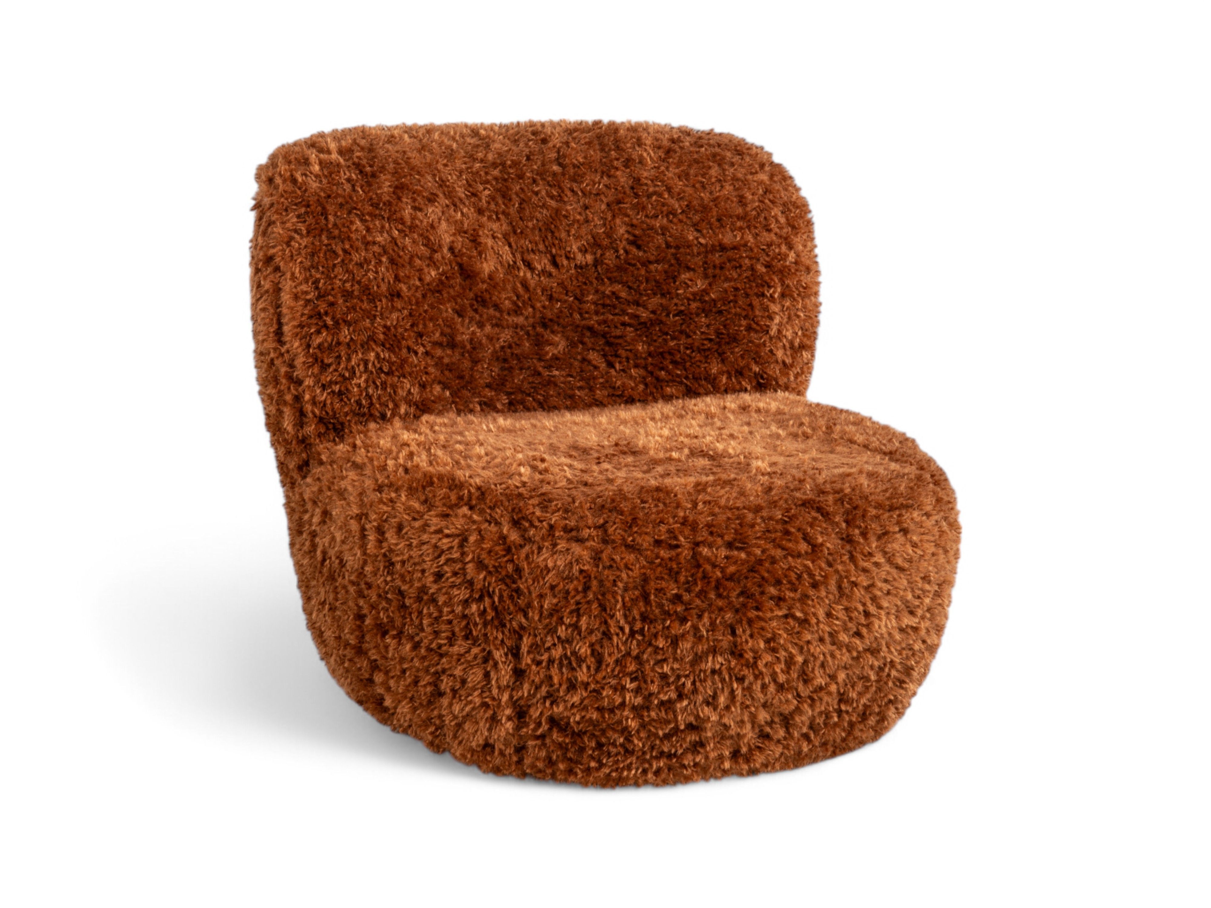 Draaibare fauteuil BLUR - Koper
