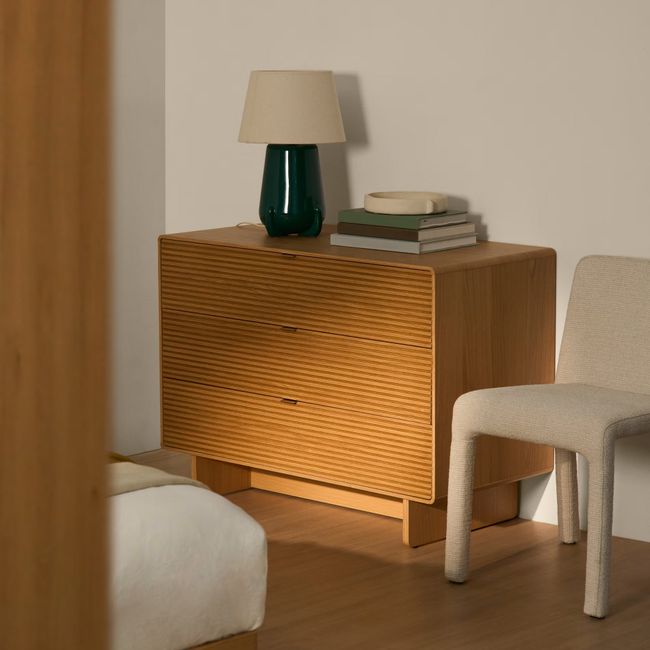 Commode NORLEN - Naturel eikenfineer