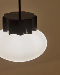Hanglamp IDELA - Zwart marmer KAV L00322CR01