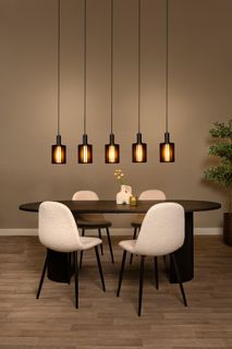 Hanglamp LAMBRES - Zwart LCD454100530