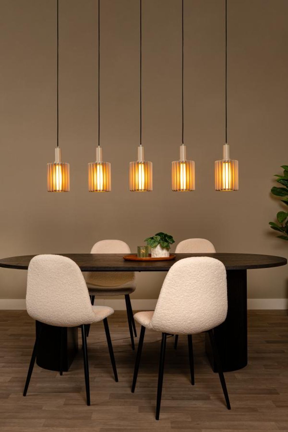 Hanglamp LAMBRES - Zwart LCD454100541