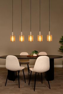 Hanglamp LAMBRES - Zwart LCD454100541
