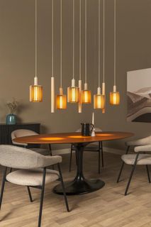 Hanglamp LAMBRES - Zwart LCD454100941
