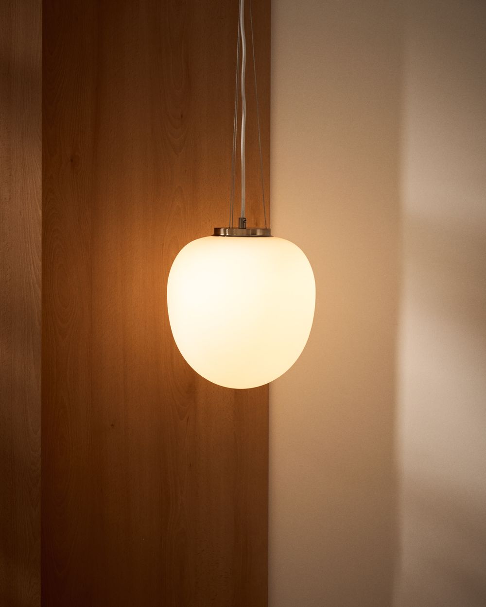 Hanglamp ARDALI - Gerookt glas KAV L00315CR05