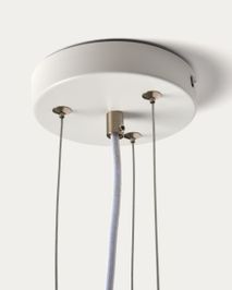 Hanglamp ARDALI - Gerookt glas KAV L00315CR05