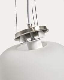 Hanglamp ARDALI - Gerookt glas KAV L00315CR05