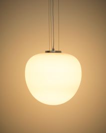 Hanglamp ARDALI - Gerookt glas KAV L00315CR05