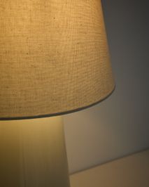 Tafellamp ODRA - Ecru keramiek KAV L00365KK12