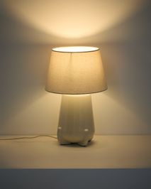 Tafellamp ODRA - Ecru keramiek KAV L00365KK12