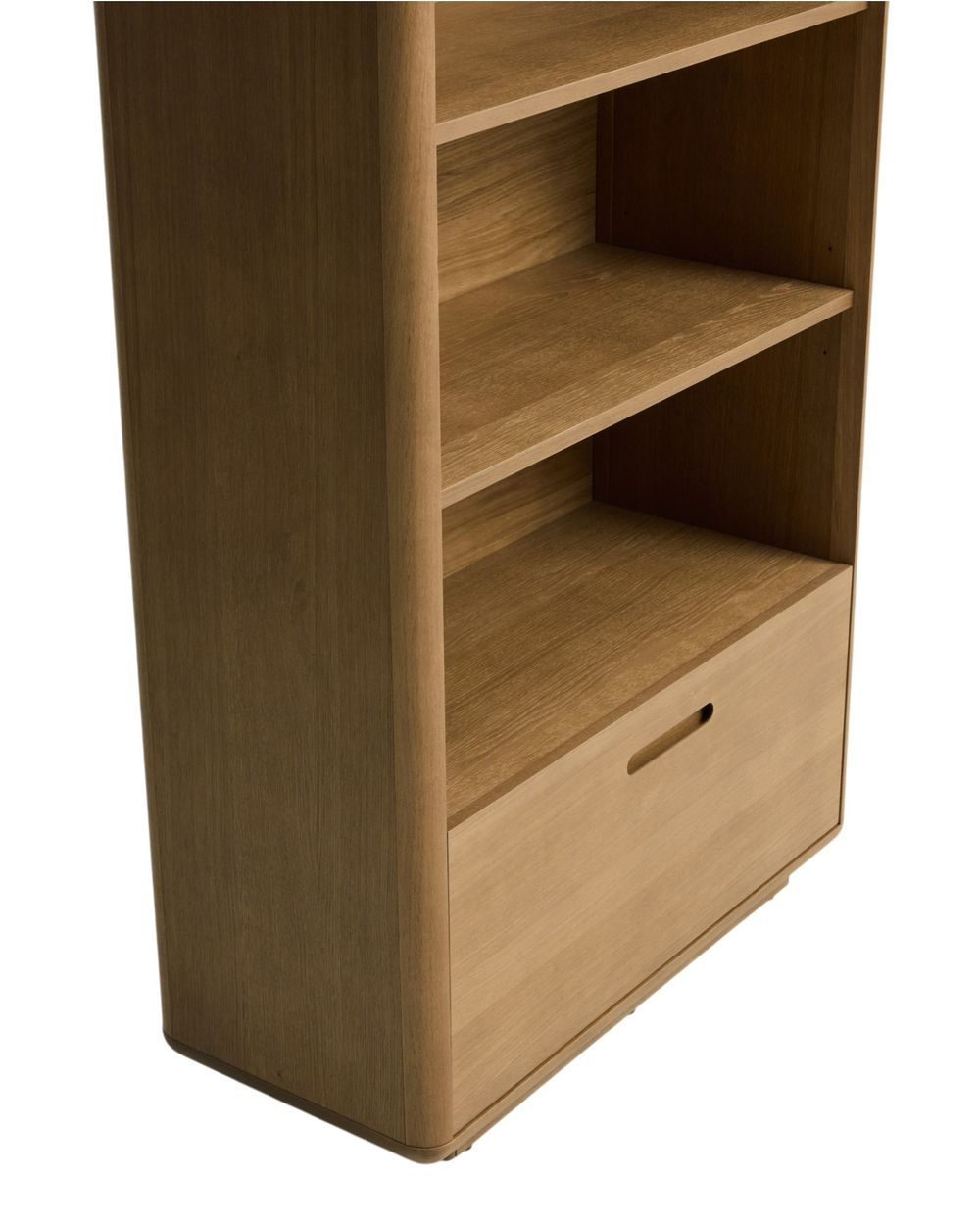 Boekenkast ARELIDA - Massief eikenhout KAV M00187MO11