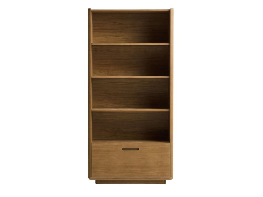 Boekenkast ARELIDA - Massief eikenhout KAV M00187MO11
