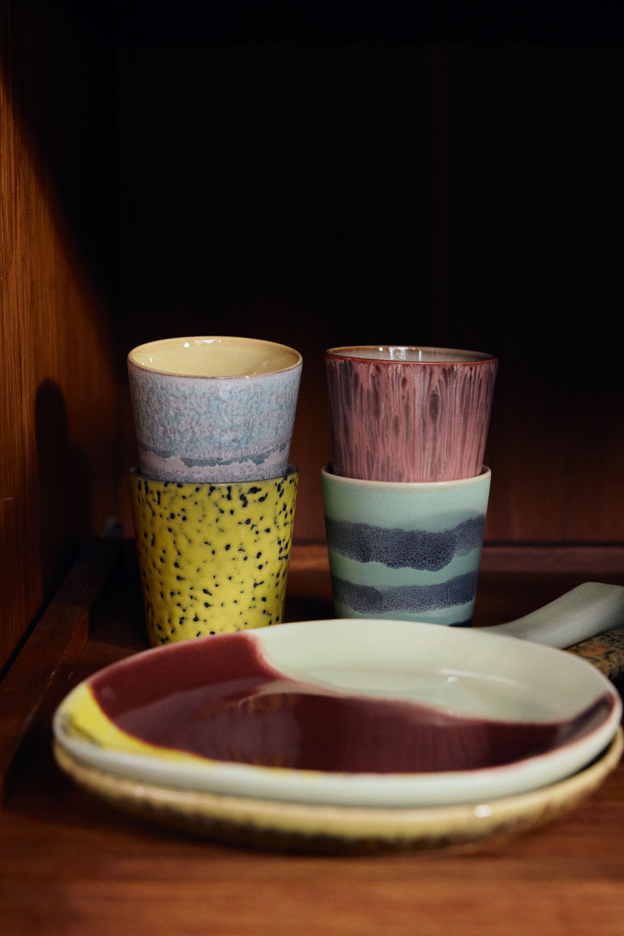 Koffiemok 70S CERAMICS - Blauw
