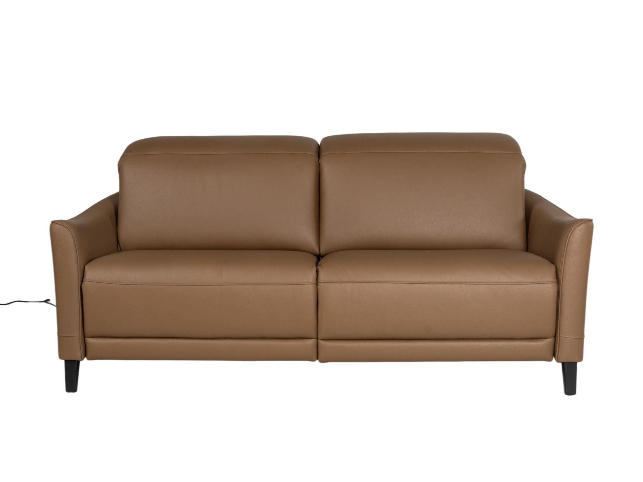 2-zit met elektr. relaxen LOFT - Bruin leder
