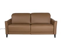 2-zit met elektr. relaxen LOFT - Bruin leder C-NEO-16-HKS1