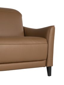 2-zit met elektr. relaxen LOFT - Bruin leder C-NEO-16-HKS1