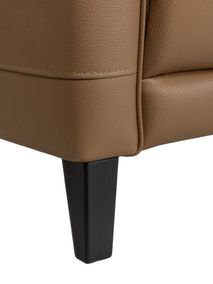 2-zit met elektr. relaxen LOFT - Bruin leder C-NEO-16-HKS1