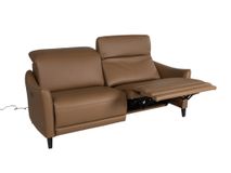 2-zit met elektr. relaxen LOFT - Bruin leder C-NEO-16-HKS1