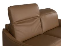 2-zit met elektr. relaxen LOFT - Bruin leder C-NEO-16-HKS1