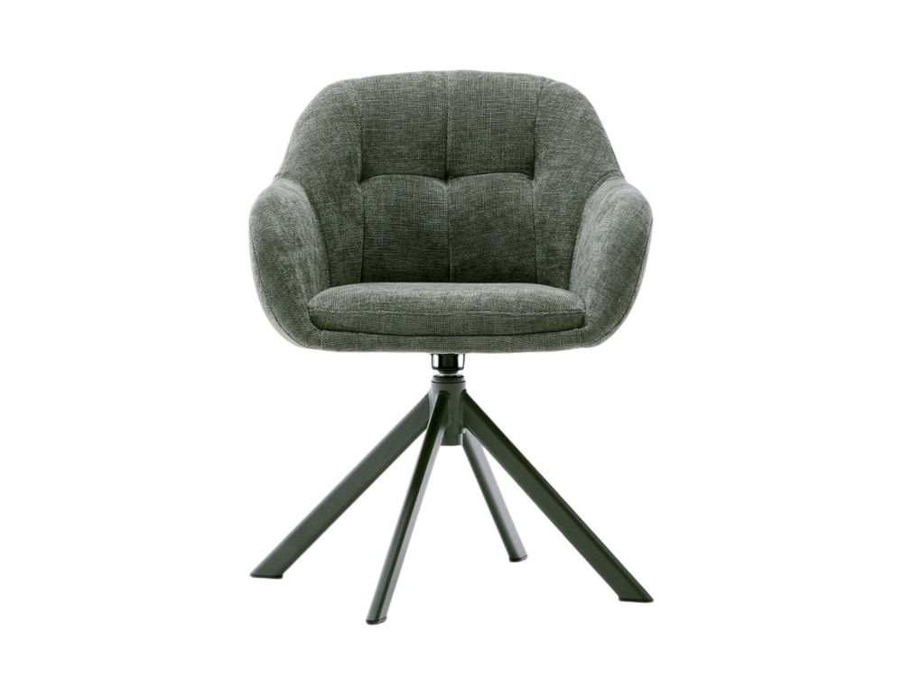 Draaibare armstoel DORINA - Bruin KAV C0100236JO19