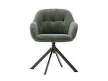 Draaibare armstoel DORINA - Bruin KAV C0100236JO19