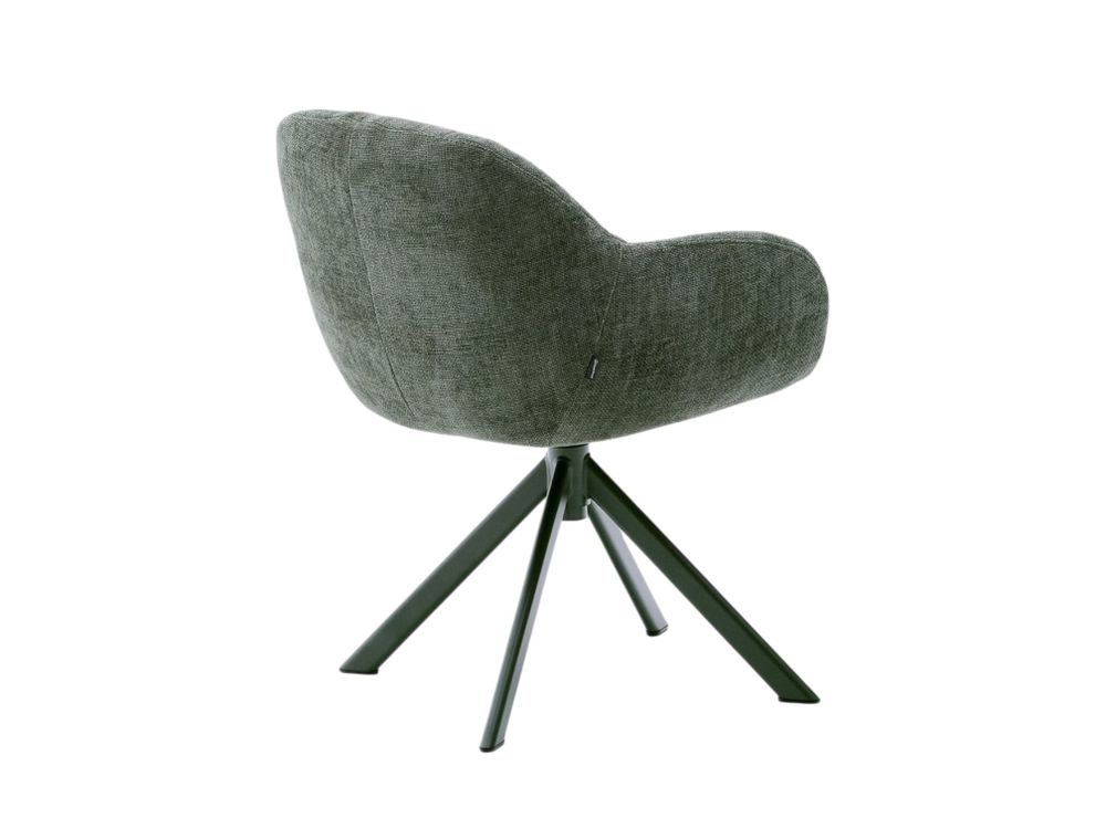 Draaibare armstoel DORINA - Bruin KAV C0100236JO19