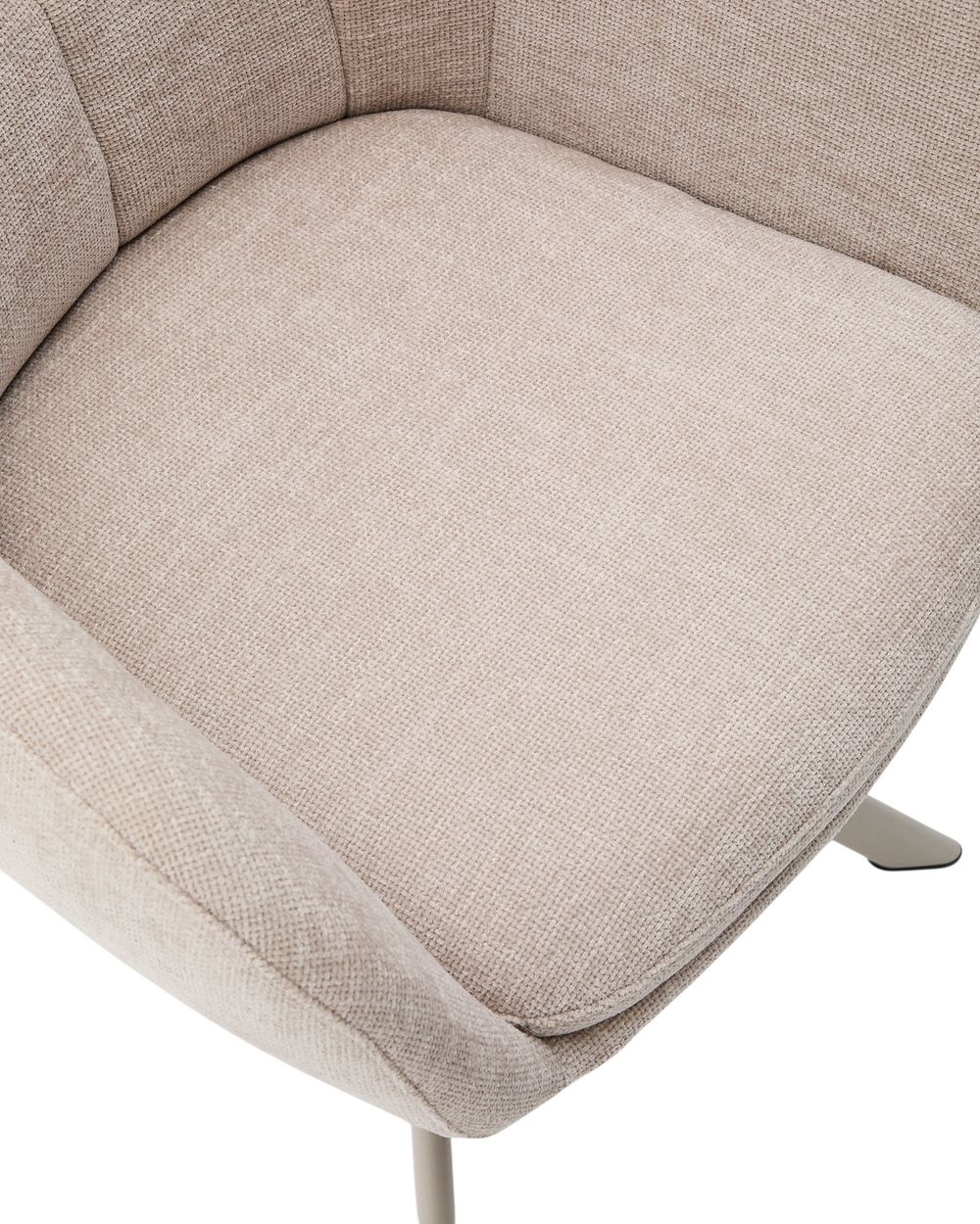 Draaibare armstoel DORINA - Roodbruin KAV C0100236JO12