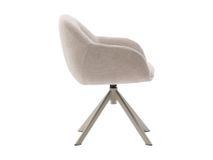 Draaibare armstoel DORINA - Roodbruin KAV C0100236JO12