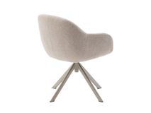 Draaibare armstoel DORINA - Roodbruin KAV C0100236JO12