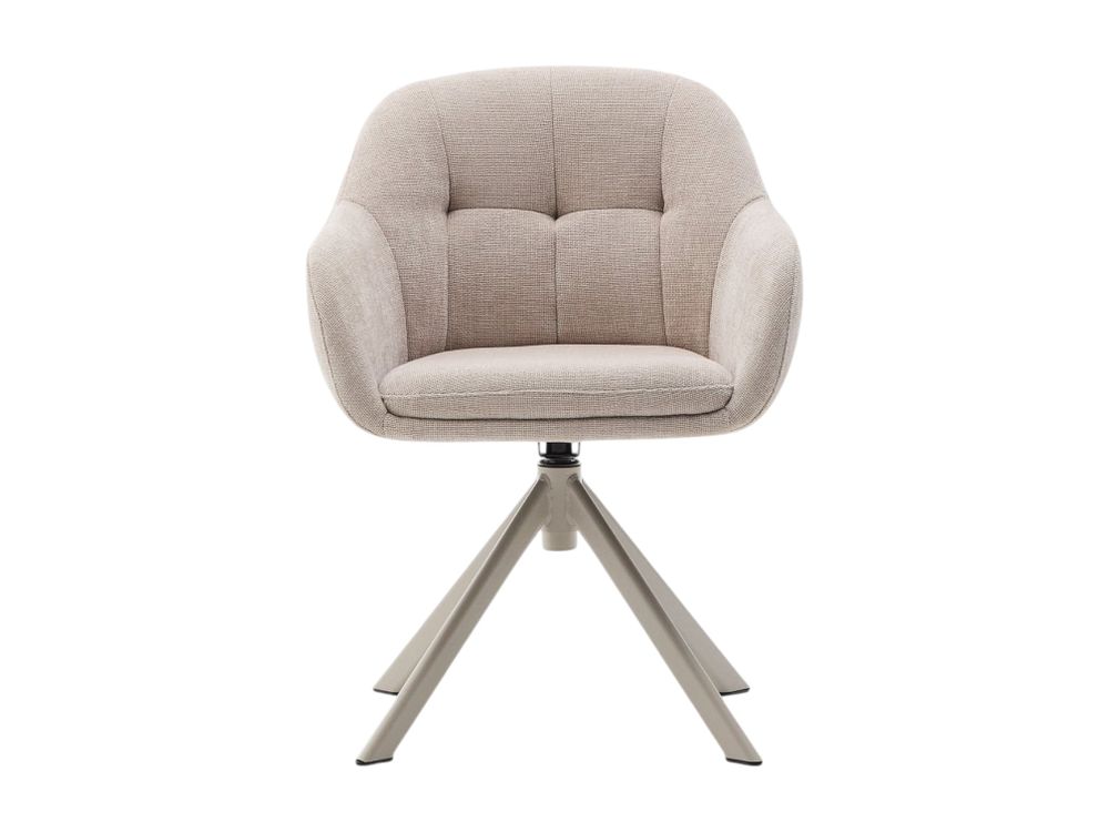Draaibare armstoel DORINA - Roodbruin KAV C0100236JO12
