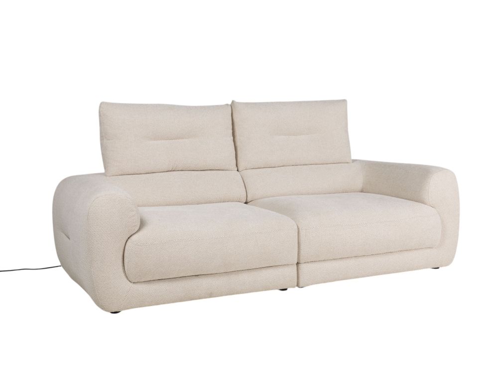 3-zit met elektr. relaxen CHILL - Beige C-KUK-26-HKS1