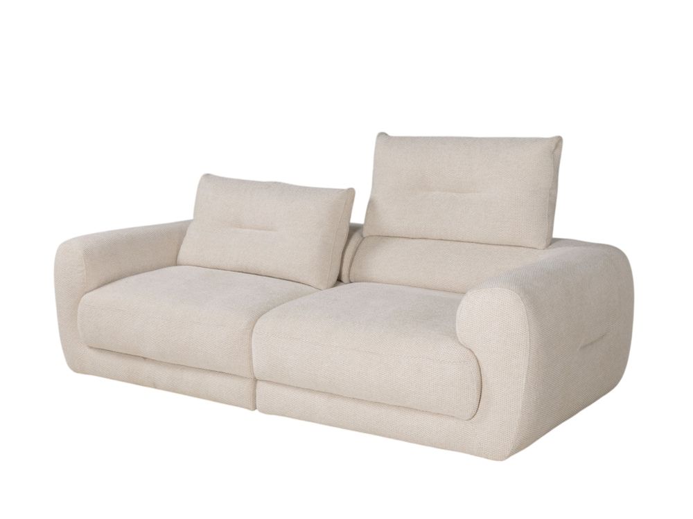 3-zit met elektr. relaxen CHILL - Beige C-KUK-26-HKS1