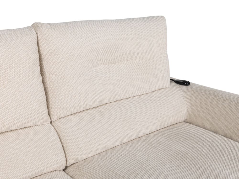 3-zit met elektr. relaxen CHILL - Beige C-KUK-26-HKS1
