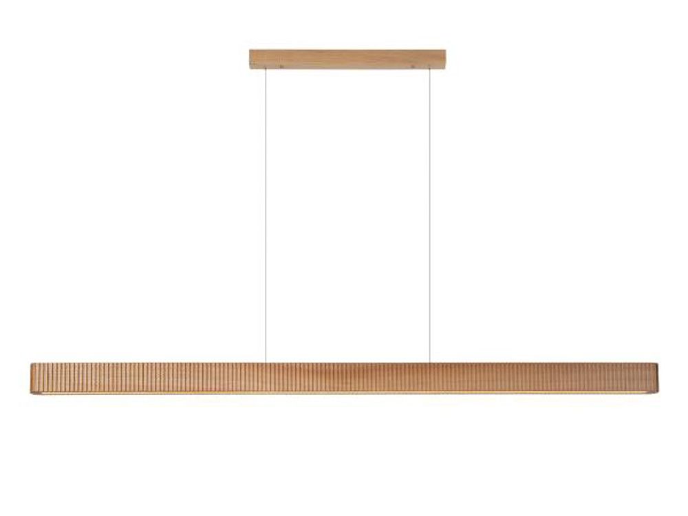 Hanglamp BANNISTER - Lichte houtlook LCD014042472