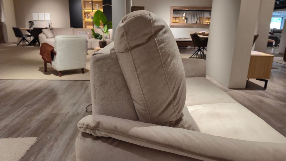 2-zit met elektr. relaxen DUNE - Beige C-CAL-161-HKS1