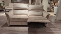 2-zit met elektr. relaxen DUNE - Beige C-CAL-161-HKS1