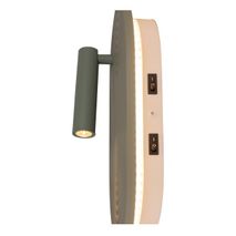 Wandlamp CARMINO - Groen LCD772921233