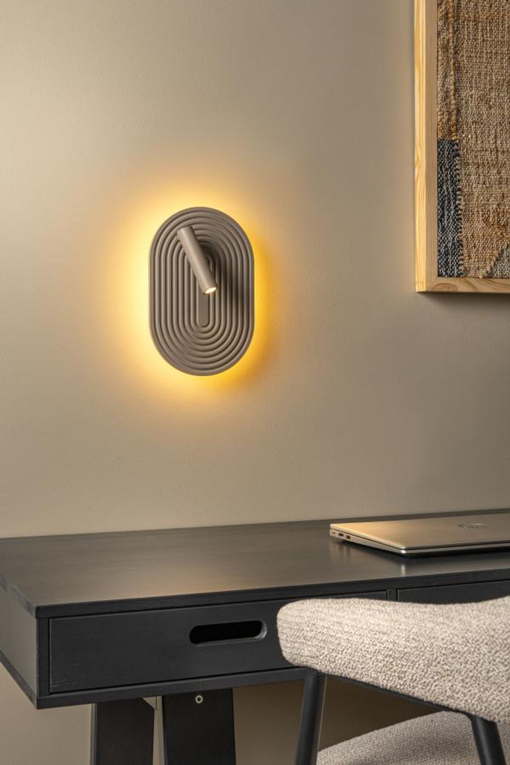 Wandlamp CARMINO - Taupe LCD772921241