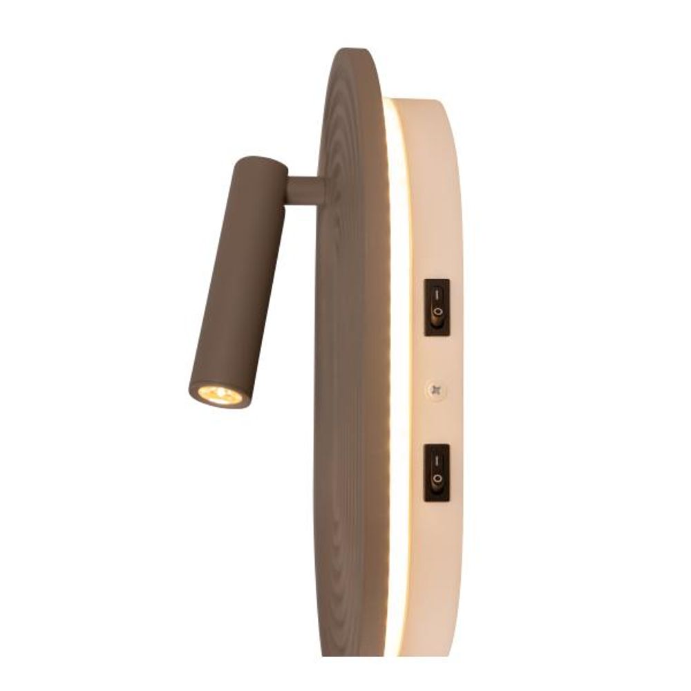 Wandlamp CARMINO - Taupe LCD772921241