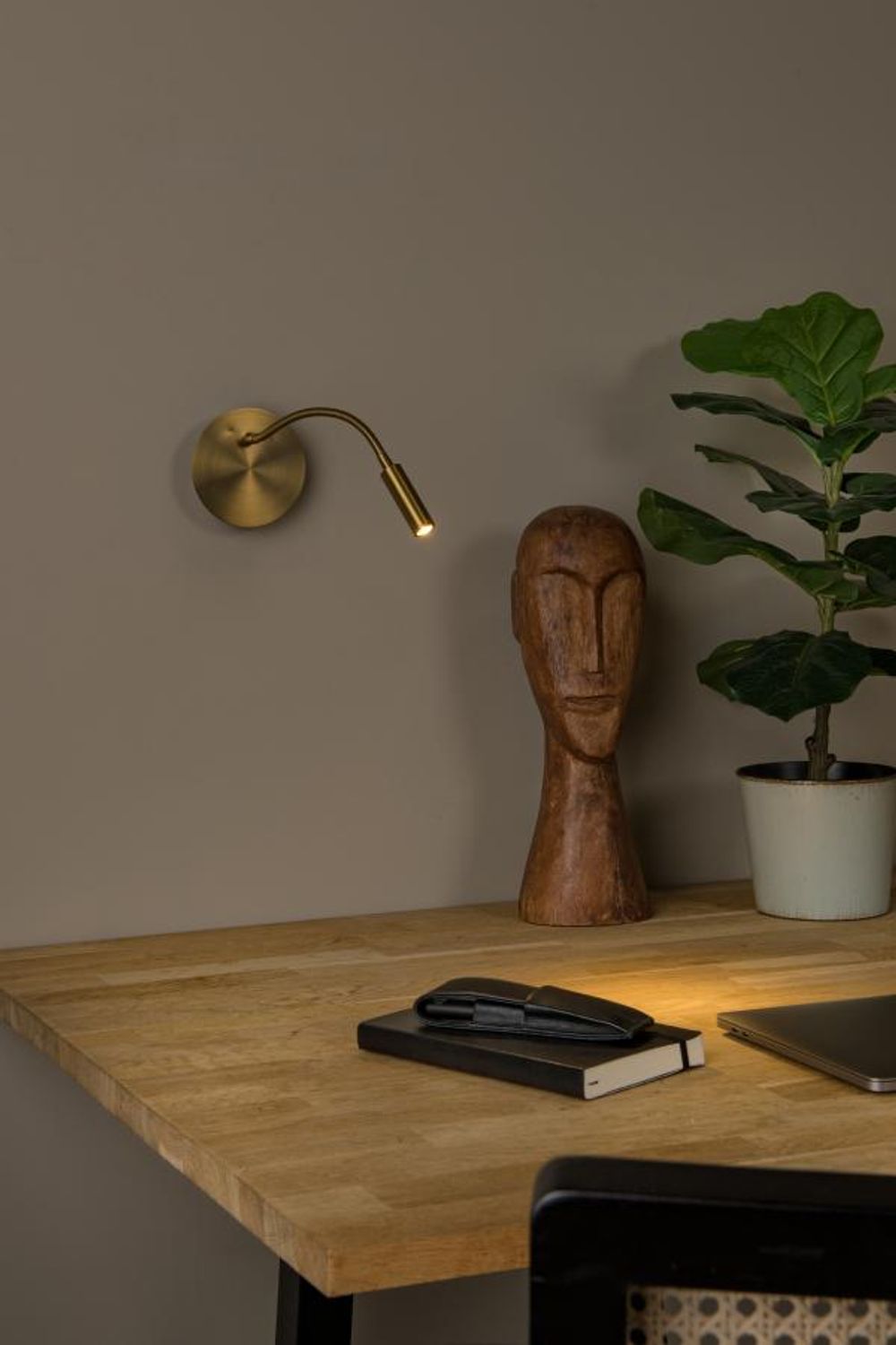 Oplaadbare wandlamp JOLIJN - Wit LCD772890302