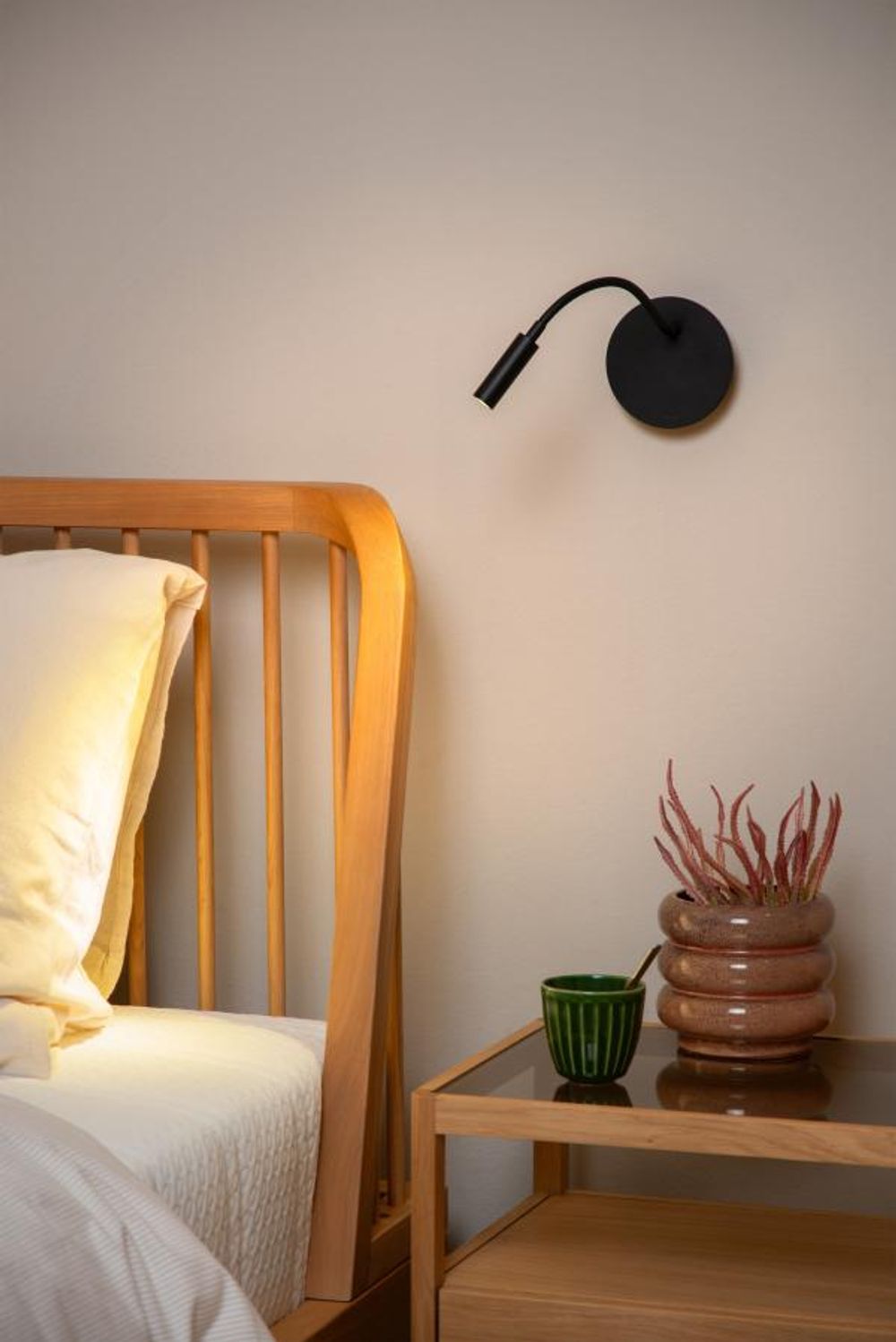 Oplaadbare wandlamp JOLIJN - Wit LCD772890330