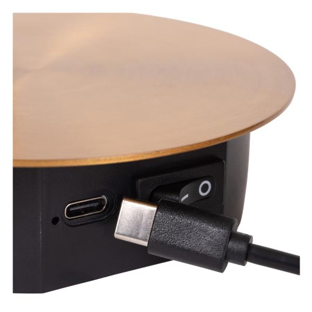 Oplaadbare wandlamp JOLIJN - Mat goud/Messing LCD772880302