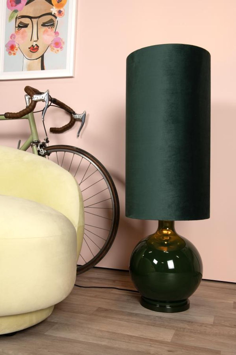 Vloerlamp ESTERAD - Oranje LCD107198133