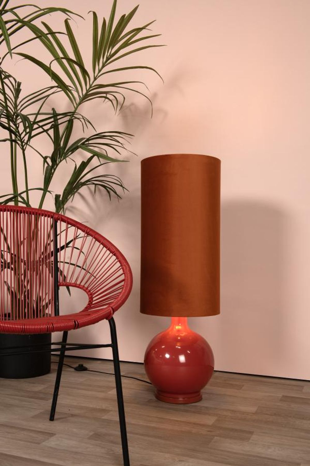 Vloerlamp ESTERAD - Oranje LCD107198153
