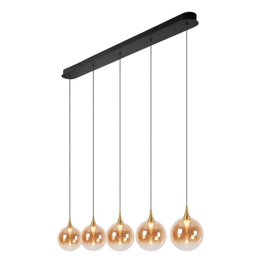 Hanglamp GISELA - Amber LCD134941962