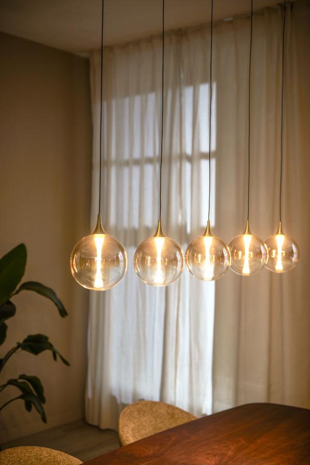 Hanglamp GISELA - Amber LCD134941962