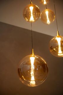 Hanglamp GISELA - Amber LCD134942762