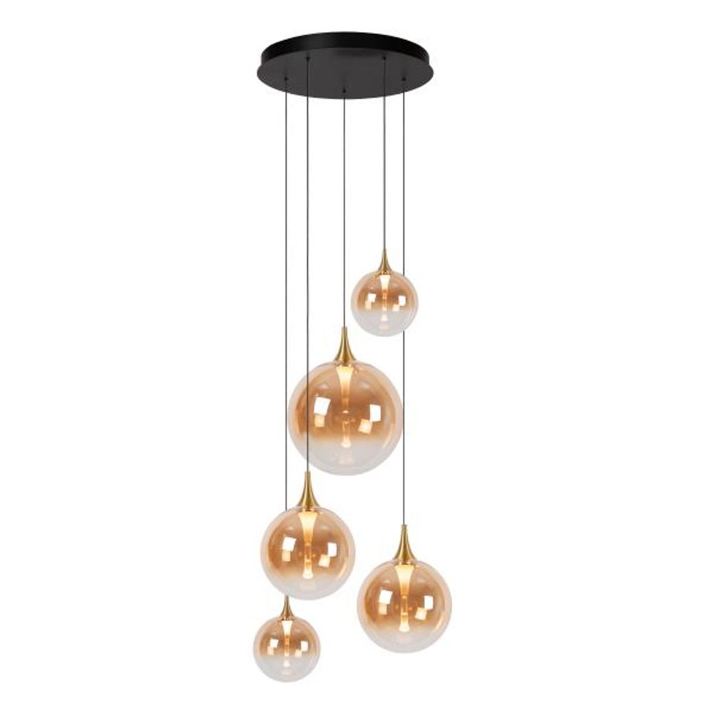 Hanglamp GISELA - Amber LCD134942762