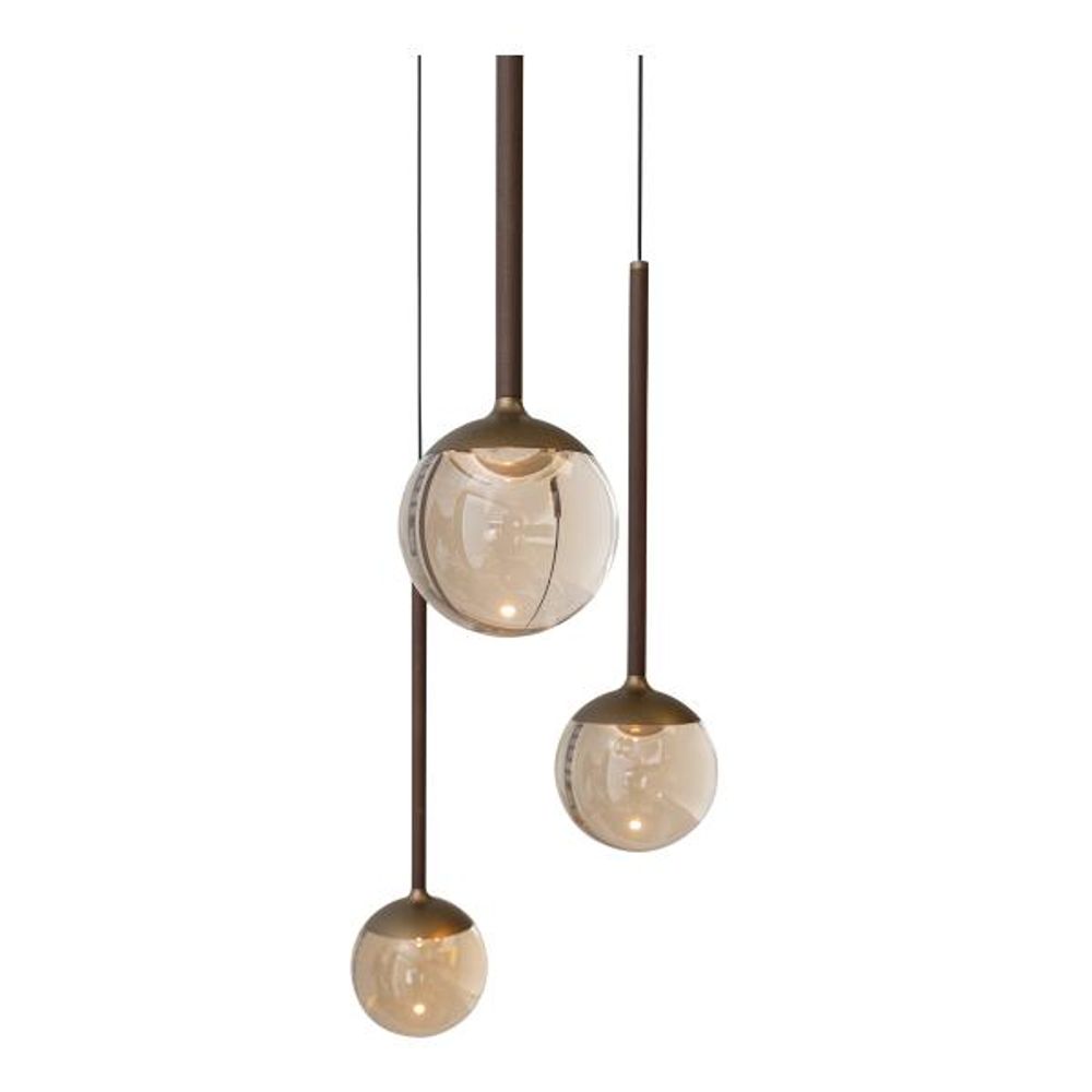 Hanglamp CALINA - Amber LCD244063796