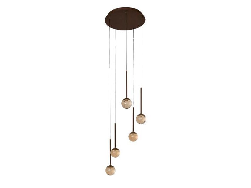Hanglamp CALINA - Amber LCD244063796